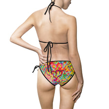 Load image into Gallery viewer, Graffiti Bikini Swimsuit