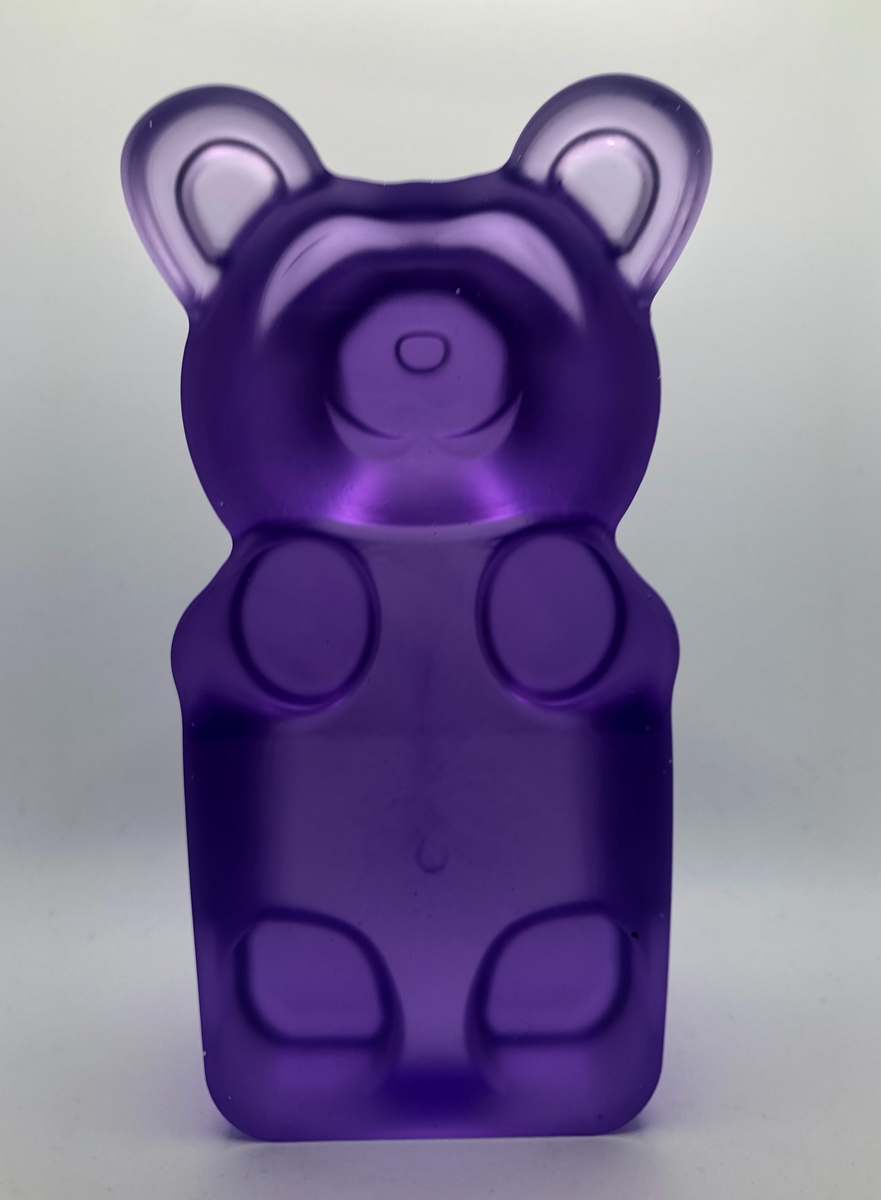 Solid Purple Gummy Bear – Sahara Novotna