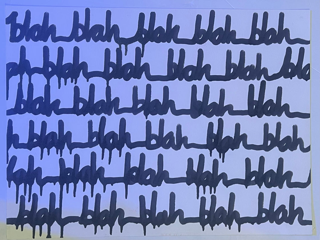 Original painting on paper