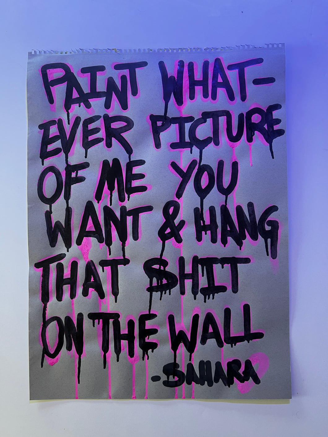 Original painting on paper