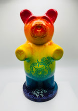 Load image into Gallery viewer, Rainbow Bear (sample sale)