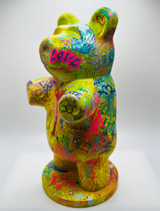 Love Louder Graffiti Bear (sample sale)