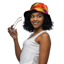 Load image into Gallery viewer, Reversible Graffiti Love Louder Bucket Hat