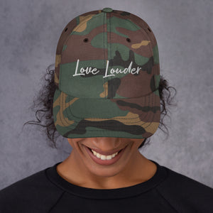 Love Louder Dad Hat