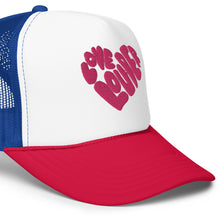 Load image into Gallery viewer, Love Louder Trucker Cap