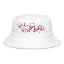 Load image into Gallery viewer, Terry Cloth Love Bucket Hat
