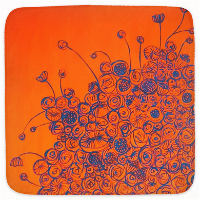 Urban Floral Hooded Baby Towels