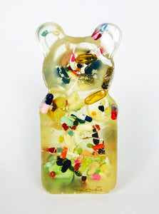 Pills Gummy Bear Sculpture - Colorful
