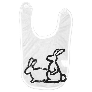 Naughty Bunny Style Baby Bibs