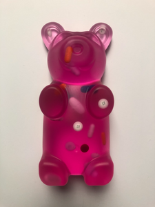 Pink Pill Gummy Bear Statue