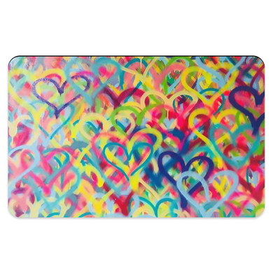 Graffiti Love Pet Placemats