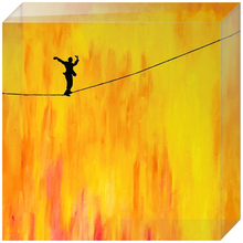 Load image into Gallery viewer, Tightrope Acrylic Block