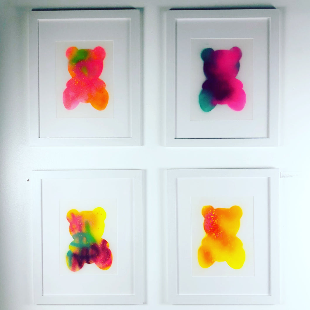 Moschino Inspired Bears (set of 4)