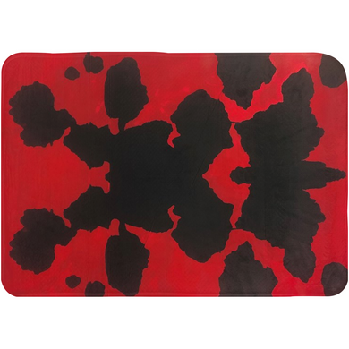 Ink Blot Painting Bath Mats