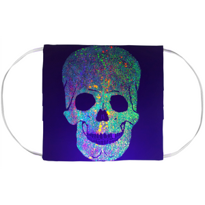 Glowing Skull Face Mask Cover