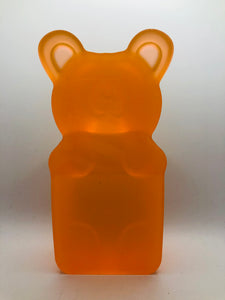 Solid Orange Gummy Bear
