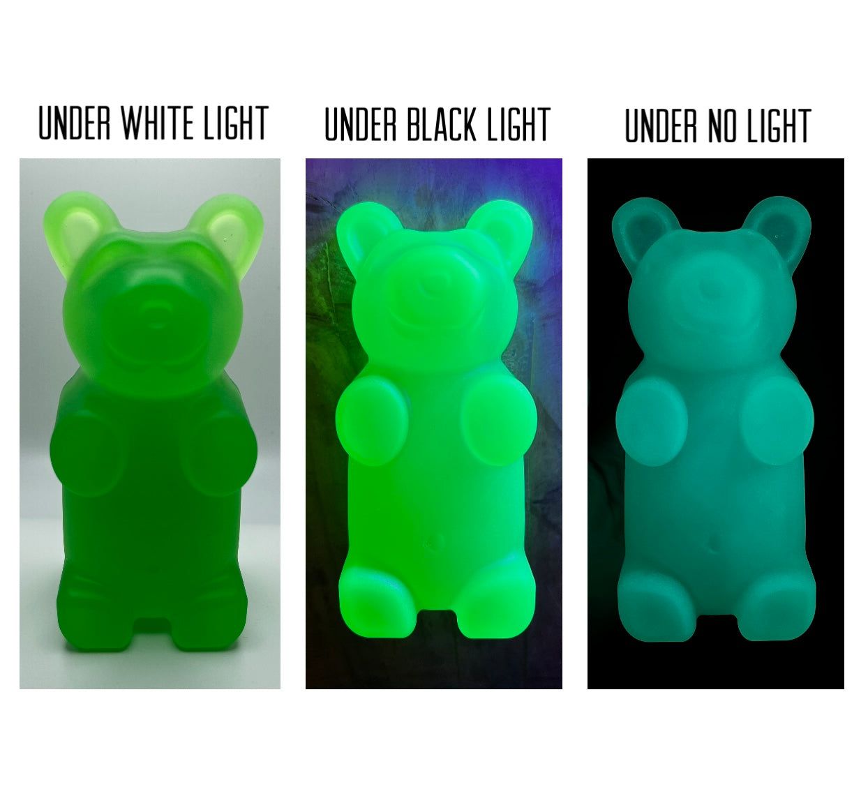 Glow Pigment Gummy Bear – Sahara Novotna