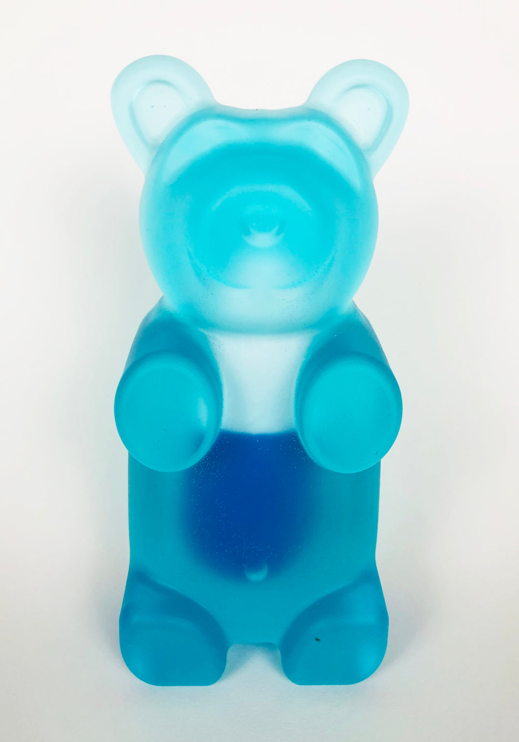 Large Pill Gummy Bear - Blue