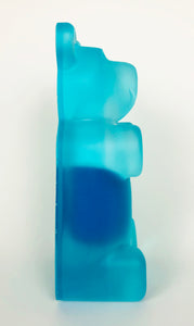 Large Pill Gummy Bear - Blue