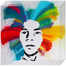 Load image into Gallery viewer, Basquiat Acrylic Block