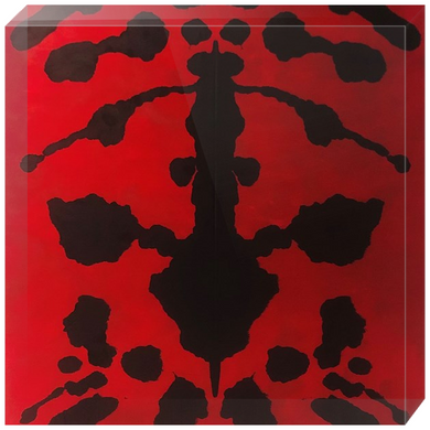Inkblot Acrylic Block