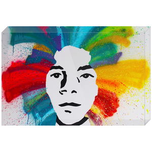 Basquiat Acrylic Block