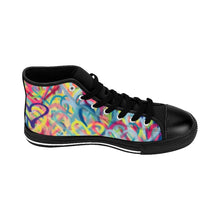 Load image into Gallery viewer, Graffiti Love Unisex High Top Sneakers