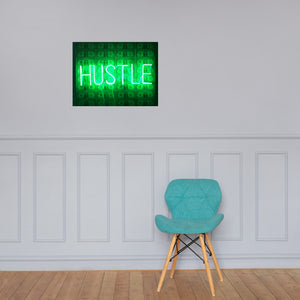 Neon Hustle Art Print
