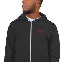 Load image into Gallery viewer, Quarantine &amp; Chill Zip up Hoodie