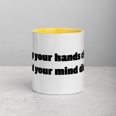 Keep your hands clean mug