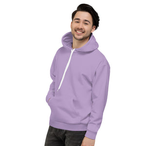 Bunny Style Lilac Unisex Hoodie
