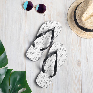 Bunny Style Flip-Flops