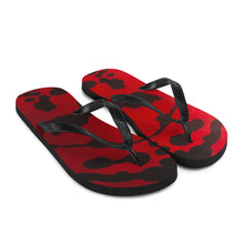 Load image into Gallery viewer, Ink Blot Flip-Flops