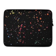 Load image into Gallery viewer, Paint Splatter Laptop Sleeve