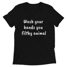 Load image into Gallery viewer, &#39;Wash Your Hands You Filthy Animal&#39; Unisex T-shirt