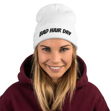 Load image into Gallery viewer, Bad Hair Day Embroidered Beanie