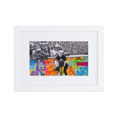 Framed LA Originals Estevan Oriol Matte Poster