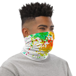Paint Splatter Art Face Mask
