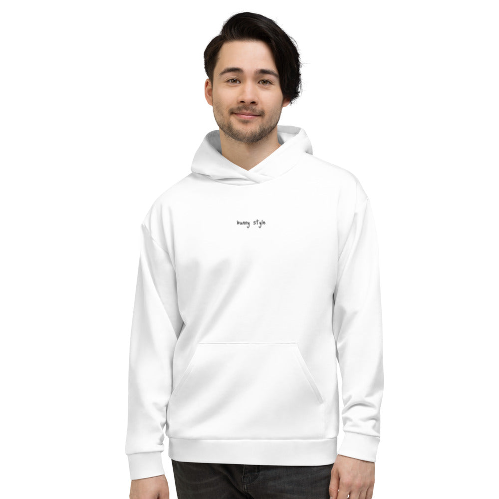 White Bunny Style Hoodie