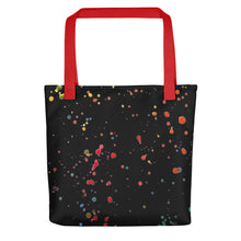Load image into Gallery viewer, Paint Splatter Tote Bag