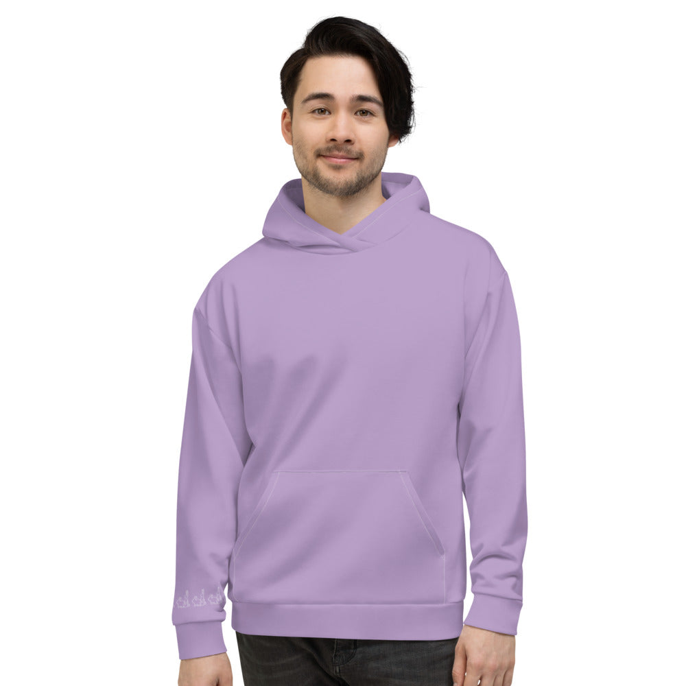 Bunny Style Lilac Unisex Hoodie