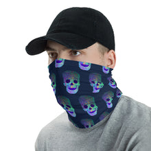 Load image into Gallery viewer, Glowing Skulls Face Mask