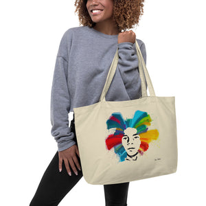 Basquiat Portrait 100% Cotton Sustainable Tote Bag
