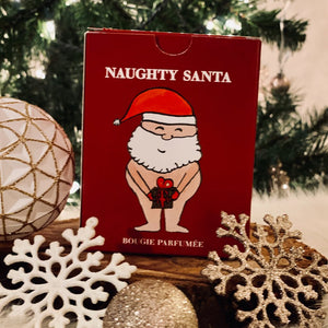 Limited Edition Candle Collab: Naughty Santa